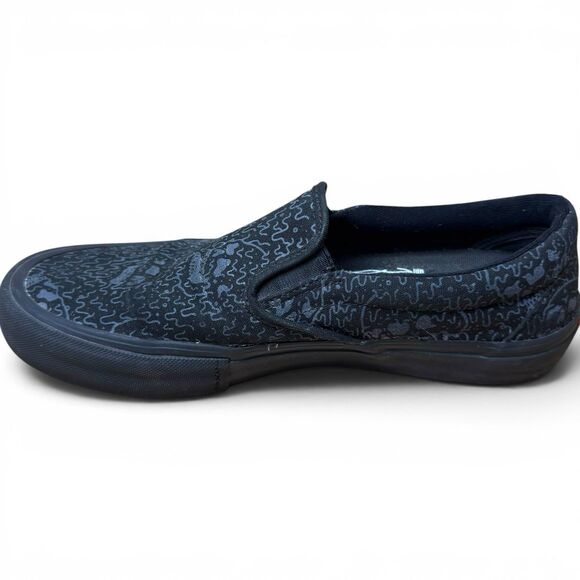 Sketchy Tank x Vans Slip-On Shoes Mens 8 Pro Black Reflective Skateboard Skulls main image 10